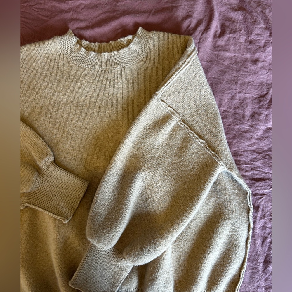 tan sweater - Picture 2 of 3